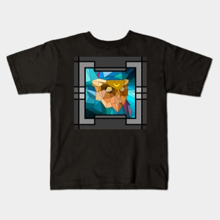 Art Deco Owl Kids T-Shirt